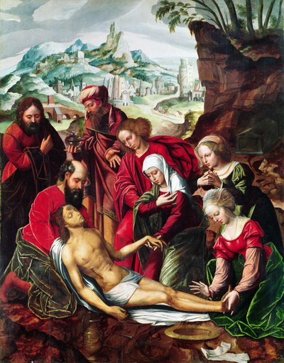 La deposizione, XVI secolo da Bernard van Orley